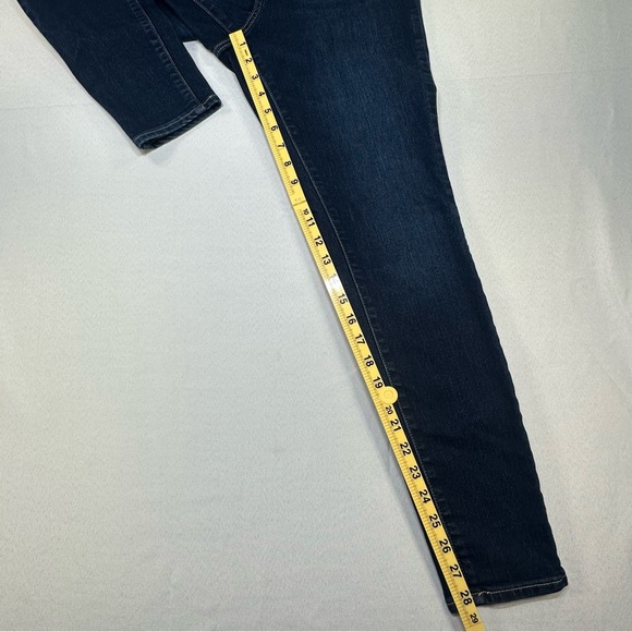 Athelta Sculptek Skinny Jeans Dark Wash Size 10 Slimming - Picture 8 of 8